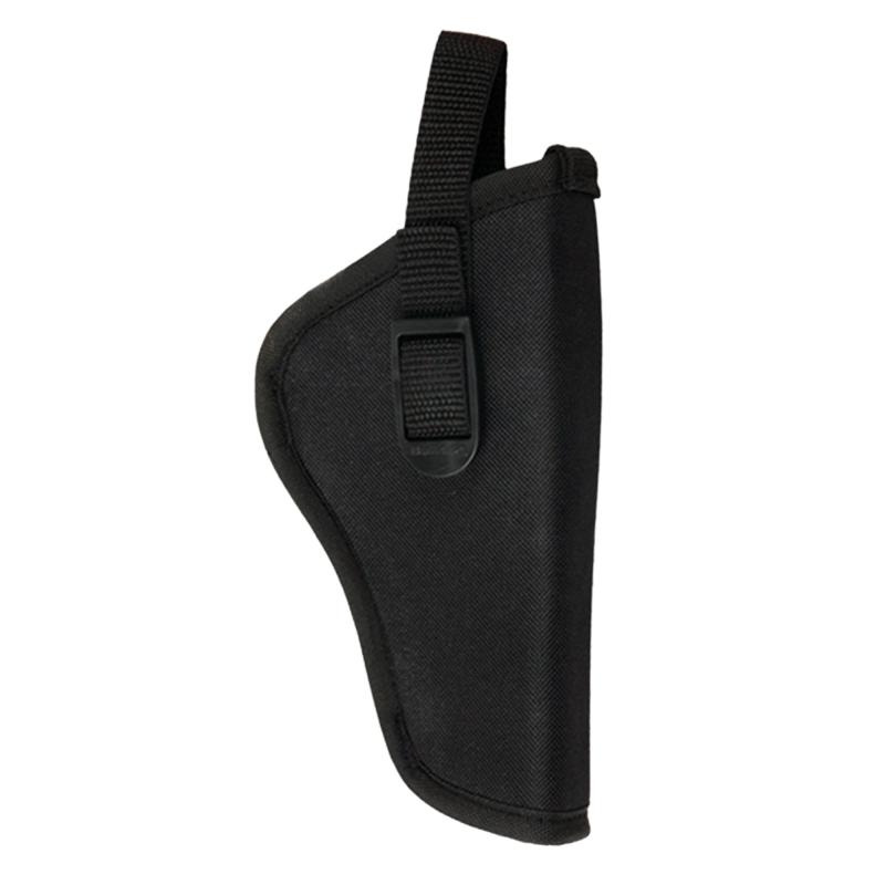 Deluxe Hip Holster With Thumb Break Snap Size 14 Revolvers 5-6.5 Inch Barrel Black Right Hand