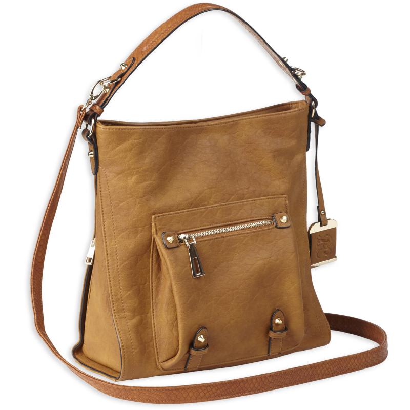 Hobo Anna Purse Holster, Fits Most Small Autos, Leather, Cognac Brown BDP-054