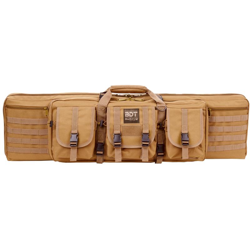 Deluxe Double Rifle, Rifle Case, 42", Nylon, Tan BDT37-42T