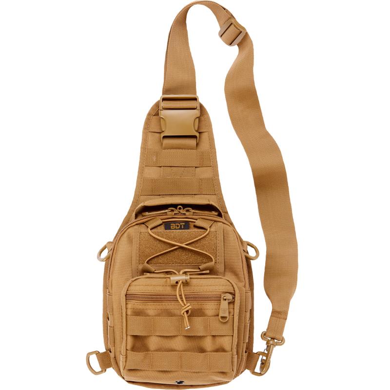 "Go" Sling Bag, X-Small, Tan, Nylon BDT407T