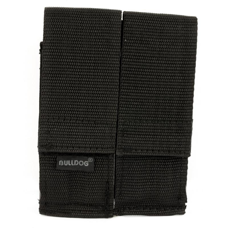 Double Magazine Holder With Belt Loops Universal Black