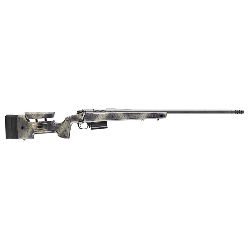 B14, Bolt Action Rifle| 300 PRC, Hunting and Match Wilderness Rifle, 26" Steel Barrel, Gray Cerakote, Molded Mini-Chassis Synthetic Stock with Omni Muzzlebrake, Right Hand, 1 Mag, 5Rd B14LM368