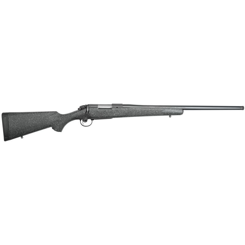B-14 Series Ridge Rifle, Bolt Action Rifle, 300 Winchester Magnum, 24" Barrel - Threaded 5/8-24, Cerakote Finish, Black, Black/Gray Synthetic Stock, 3 Rounds, Hinged Floorplate, Fits Remington 700 Scope Base with 6-48 Screws, Right Hand B14LM501C