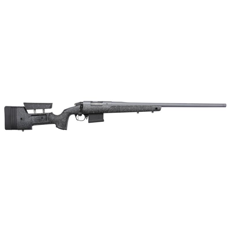 Premier Series HMR Pro Rifle, Bolt Action, 22 Creedmoor, 20" Threaded Barrel, 5/8x24 Threaded, Cerakote Finish, Gray, HMR Molded Stock with Mini-Chassis, TriggerTech Trigger, 5 Rounds, 1 AICS Magazine, Right Hand BPR20-22CM