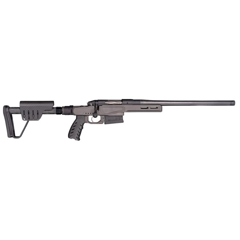 Premier Series MG Micro Lite, Bolt Action Rifle, 6.5 PRC, 18" Carbon Fiber Barrel, Threaded 5/8-24, Omni Muzzle Brake, Cerakote Finish, Tungsten, Magnesium Chassis Stock w/ Folder, 3 Rounds, AICS Style Detachable Magazine, Right Hand BPR36-65PRC
