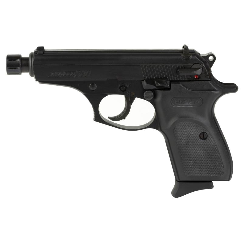 Thunder, DA/SA, Compact, 380ACP, 4.3" Threaded Barrel, Alloy Frame, Matte Black Finish, Polymer Grips, Fixed Sights, 8Rd, 1 Magazine T380M8X