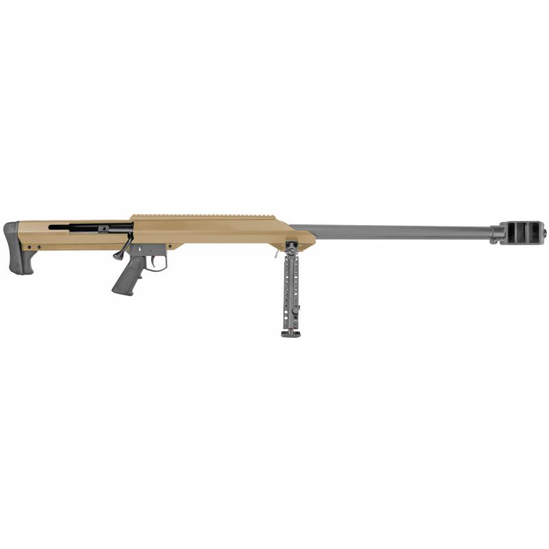 Model 99 .416 Barrett Caliber 32 Inch Match Barrel With Carry Case Tan Cerakoted Receiver
