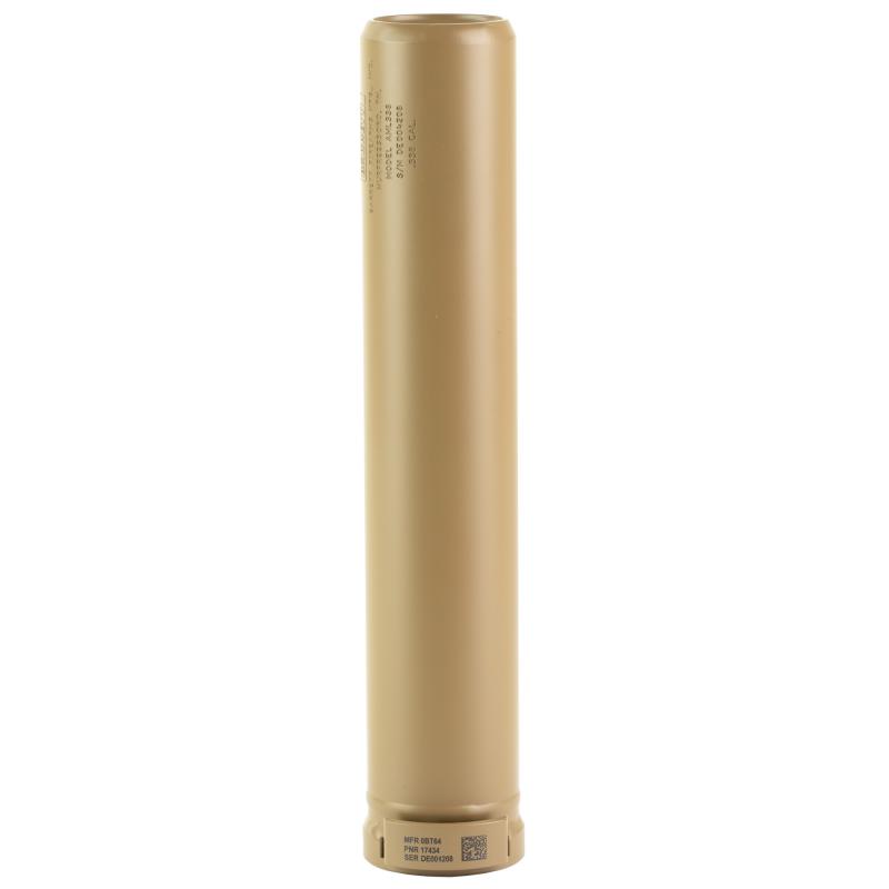 AM338 Suppressor, 338 Lapua, 10.3", 1.6 lbs, High Temp C Series, Coyote Brown 17434-KIT