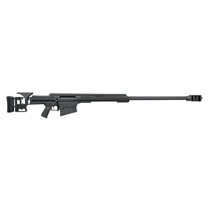 MRAD ELR, Bolt Action Rifle, 416 Barrett, 36" Barrel, Barrett Muzzle Brake, Cerakote Finish, Black, Adjustable Stock, Full Accessory Rail, 5 Rounds, 2 Magazines, Includes Hard Carrying Case 18953