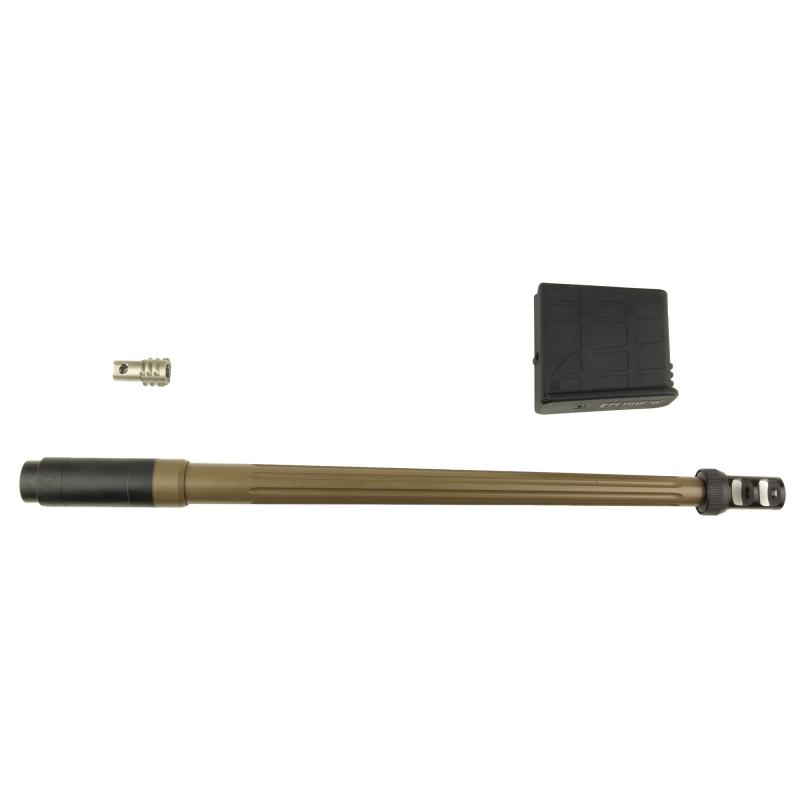 MK22 Barrel Conversion Kit, 762NATO, 20", Fluted, 1:8" Twist, 10 Rounds, Coyote Cerakote, "C" 19536