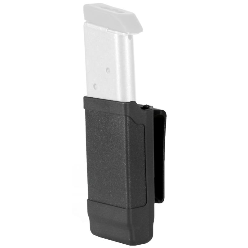 Single Mag Case for Single Stack Magazines 9mm/.40/.45/10mm Matte Finish Black