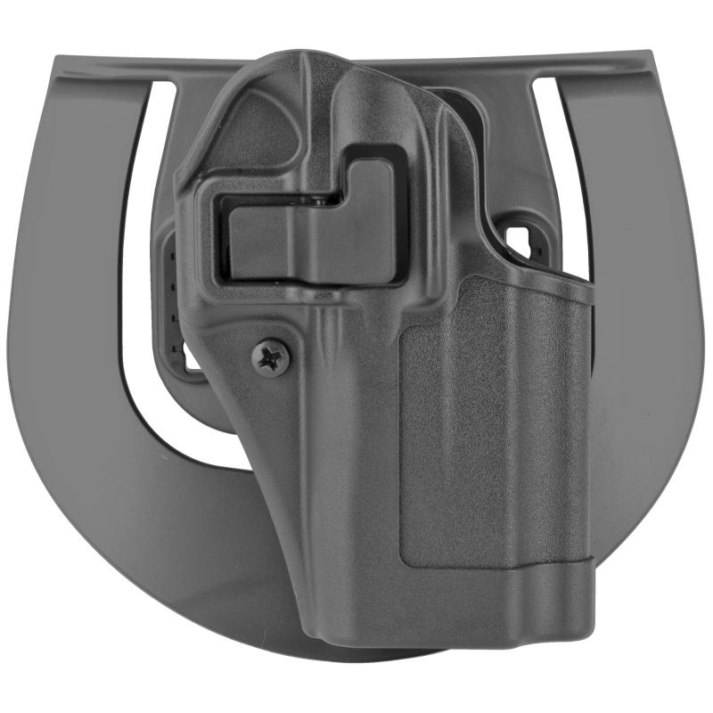 SERPA CQC Concealment Holster, Fits Glock 48 and S&W M&P380/9 Shield EZ, Right Hand, Black 410576BK-R