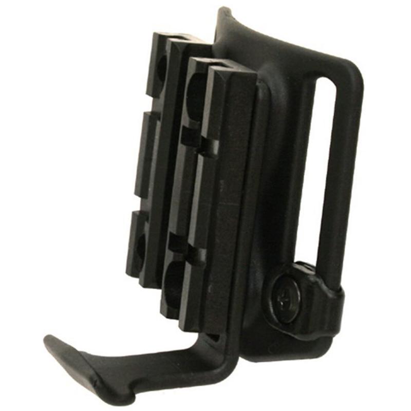 CQC Carbon Fiber Dual Rail Accessory Belt Loop Model Black