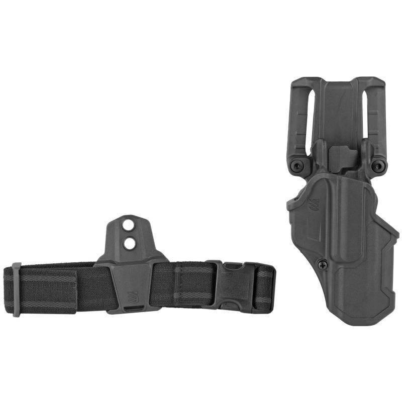 T-Series, L2C Overt, Right Hand, Black, Fits M&P 1.0/2.0 9/.40/45, Polymer 411759BKR