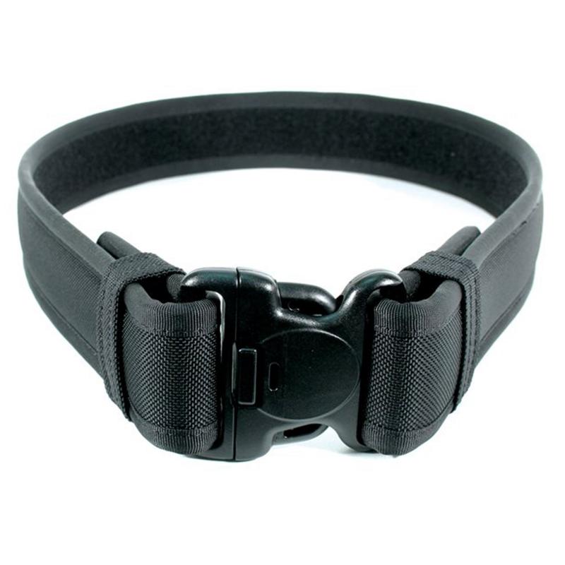 Ergonomic Padded Duty 2.25 Inch Belt Size X-Large 44-48 Inch Waist Black