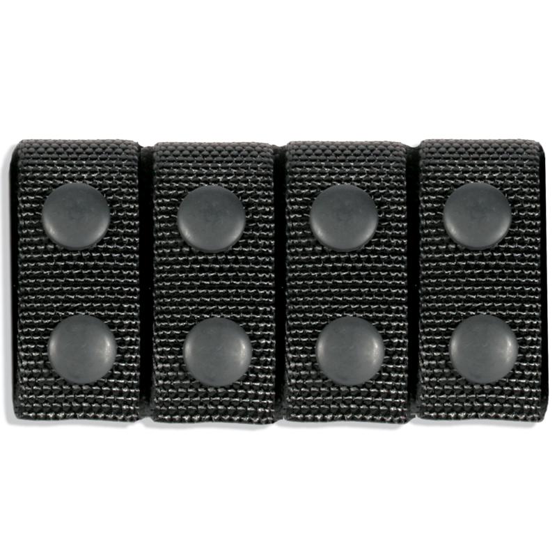 Nylon Belt Keepers For 2.25 Inch Belts Set of 4 Black