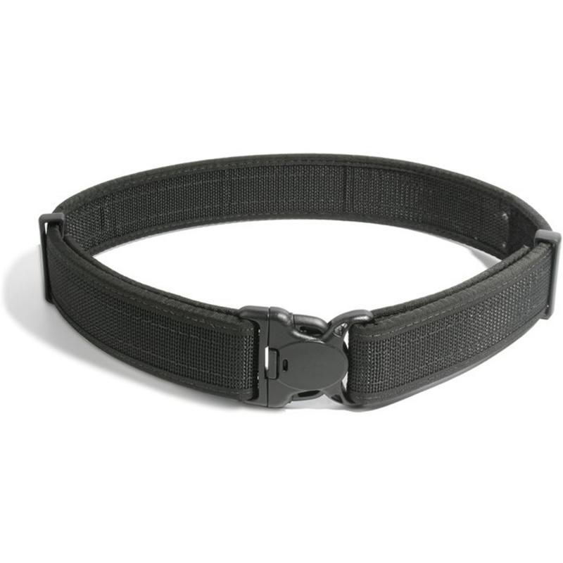 Reinforced 2" Duty Belt, with Hook & Loop, Large, Web Finish, Black 44B4LGBK