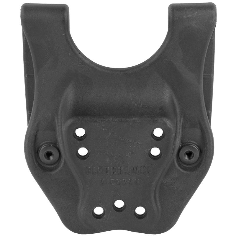 Mid-Ride Duty Belt Loop With Screws Black