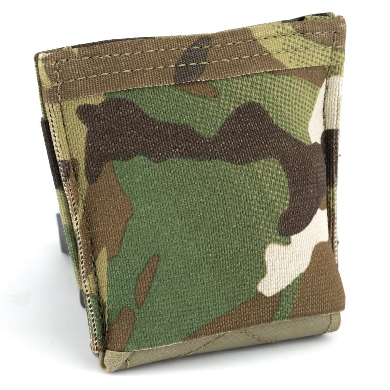 Belt Mounted Ten-Speed Dump Pouch, Small, Adjustable Belt Loop, MultiCam BT-DP-S-MC