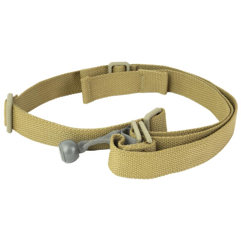 GMT "Give Me Tail", 2-Point Combat Sling, 1.25" Webbing, Snag Free Lock Release Tab, TEX 70 Bonded Nylon Thread, Coyote Brown GMT-125-OA-CB