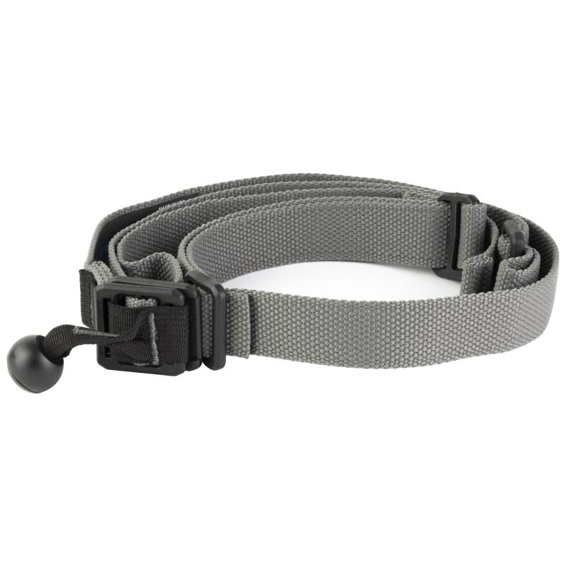 GMT "Give Me Tail", 2-Point Combat Sling, 1.25" Webbing, Snag Free Lock Release Tab, TEX 70 Bonded Nylon Thread, Wolf Gray GMT-125-OA-WF