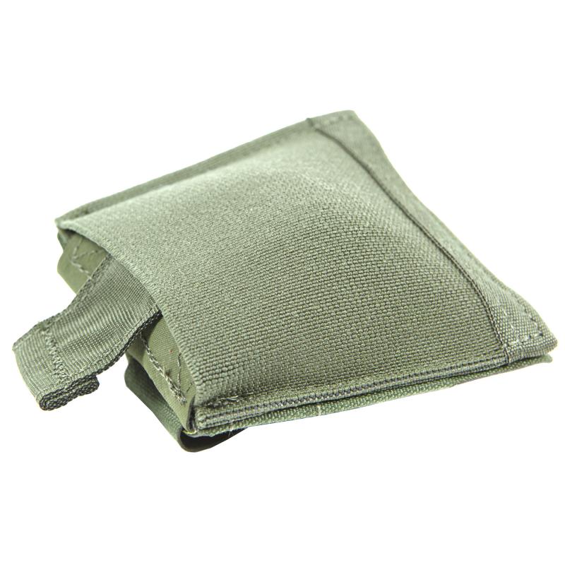 10 Speed, Ultralight Dump Pouch, Helium Whisper Attachment, Elastic Construction, Ranger Green HW-M-DP-S-RG