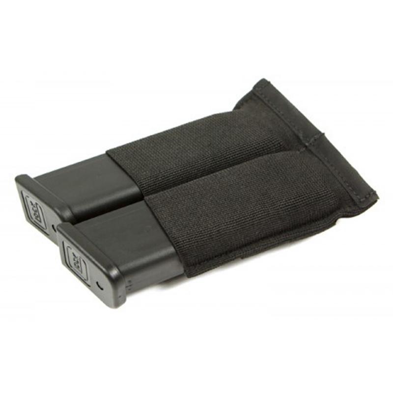 Ten Speed Double Magazine Pouch, For Pistol, Black HW-TSP-PISTOL-2-BK