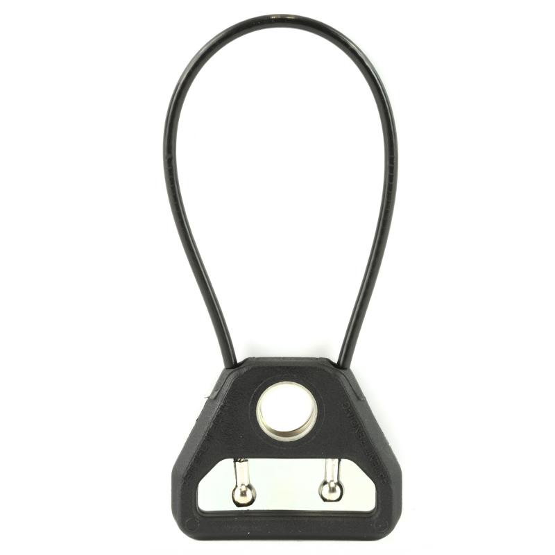 Mount, Fit Universal Wire Loop, 2.75"", with Push Button Socket, Black Finish" UWL-PB-P-275-BK