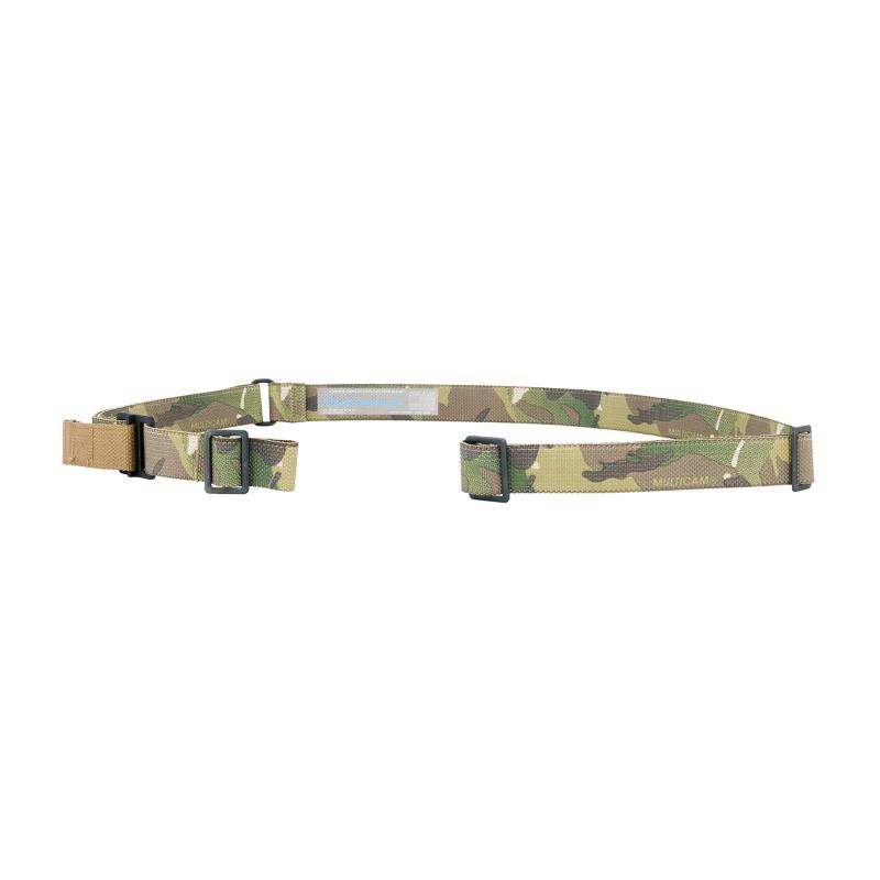 Vickers Combat Applications Sling, 2 Point Combat Sling with Metal Hardware, 54"-64" Length, Multicam, 1.25" Webbing VCAS-125-OM-MC