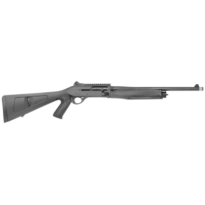 SL-5, Semi-automatic, 12 Gauge, 18.5", Black, Right Hand, 3" Chamber, 6Rd, Ghost Ring Sight, Fixed Stock SASA3G12V32