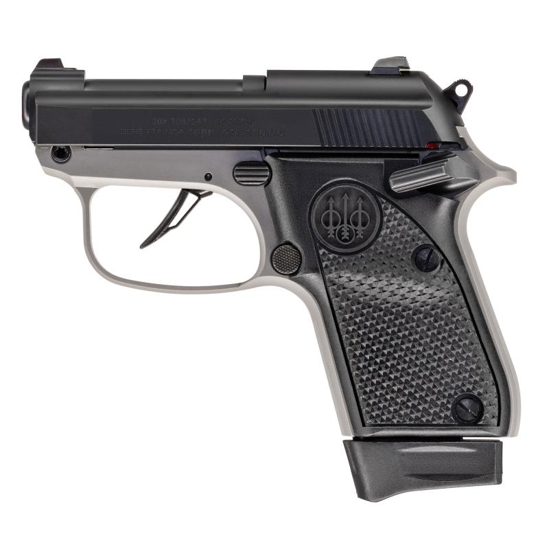 Tomcat 30X, In Case of Emergency, ICE, Double Action/Single Action, Semi-automatic, Small Frame Pistol, 32ACP, 2.4" Barrel, Matte Finish, Black, Interchangeable Sights, 8 Rounds, 1 Magazine J30X32R8
