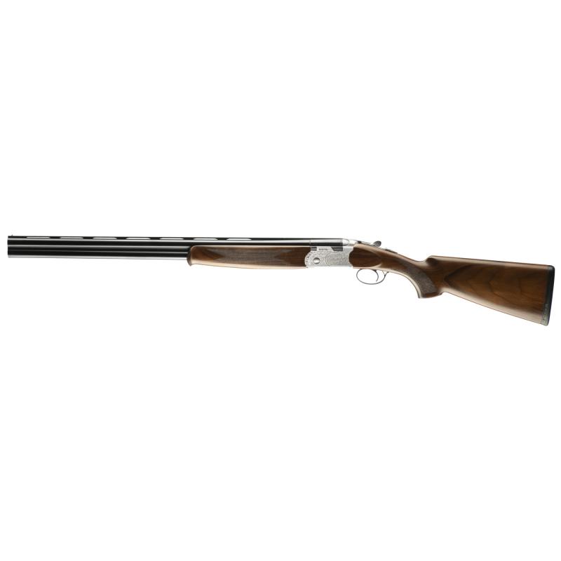 686 Silver Pigeon I, Over/Under, 12 Gauge, 3" Chamber, 26" Barrels, Floral Engraving, Silver Receiver, Oil Finished Wood Stock, 5 Choke Tubes - F,IM,M,IC,C, Optima Choke HP Chokes, 2 Rounds J686F1226