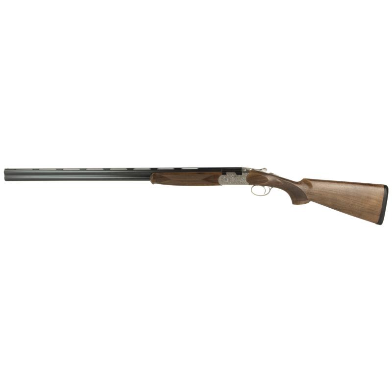 686 Silver Pigeon I, Over/Under, 20 Gauge, 3" Chamber, 30" Barrels, Floral Engraving, Silver Receiver, Oil Finished Wood Stock, 5 Choke Tubes - F,IM,M,IC,C, Optima Choke HP Chokes, 2 Rounds J686F2030