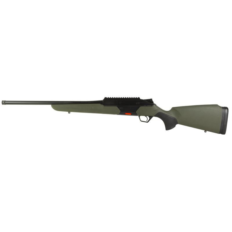 BRX1, Straight Pull Bolt Action Rifle, 308 Winchester, 20" Threaded Barrel, Matte Finish, Black, Green Synthetic Stock, 5 Rounds, 1 Magazine JBRX1G316-20