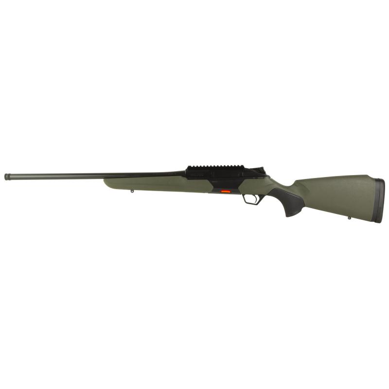 BRX1, Straight Pull Bolt Action Rifle, 6.5 Creedmoor, 22" Threaded Barrel, Matte Finish, Black, Green Synthetic Stock, 5 Rounds, 1 Magazine JBRX1G382-22