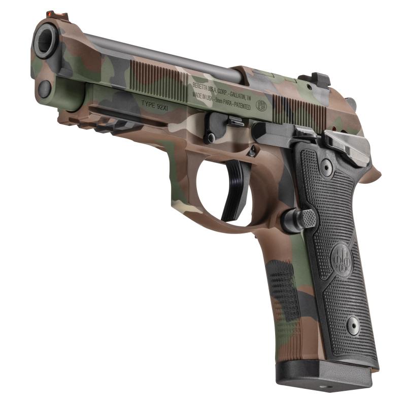 92XI SAO Full Size | 9X19mm, 4.7" Barrel, BDU Camo, 2 18 Rd Magazines, Limited Edition