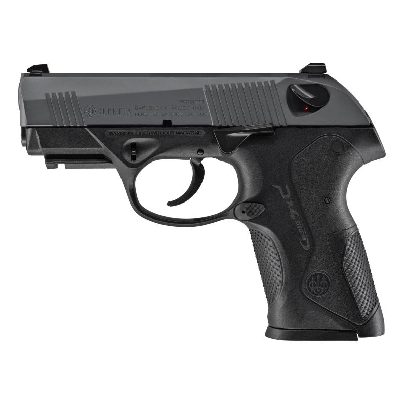PX4 Compact Carry 2, Double Action/Single Action, Semi-automatic, Metal Frame Pistol, Compact, 9MM, 3.2" Barrel, Matte Finish, Black, Fiber Optic Front Sight, 10 Rounds, 2 Magazines JXC9G10CC2