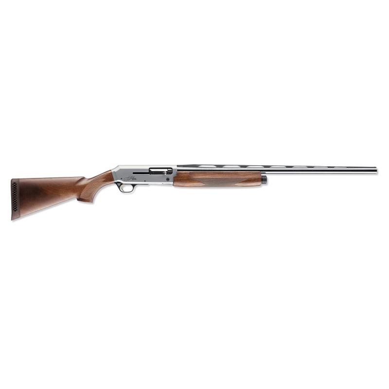 Silver Field, Semi-automatic Shotgun, 20 Gauge 3" Chamber, 28" Matte Blued Barrel, 3 Invector-Plus Choke Tubes - F,M,IC, Two Tone Silver/Black Finish, Turkish Walnut Stock, Brass Bead Front Sight, 4 Rounds 011413604