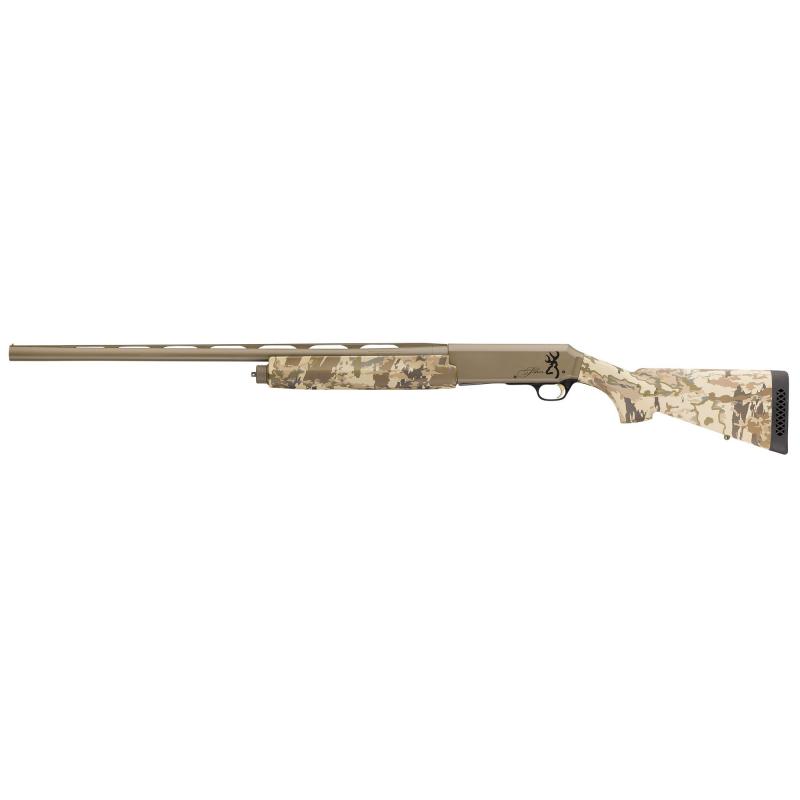 Silver Field, Semi-automatic Shotgun, 12 Gauge, 3.5" Chamber, 26" Barrel, Cerakote Finish, Flat Dark Earth, Vintage Tan Camo Composite Stock and Forend, Bead Front Sight, Includes 3 Choke Tubes - F,M,IC, 4 Rounds 011430205