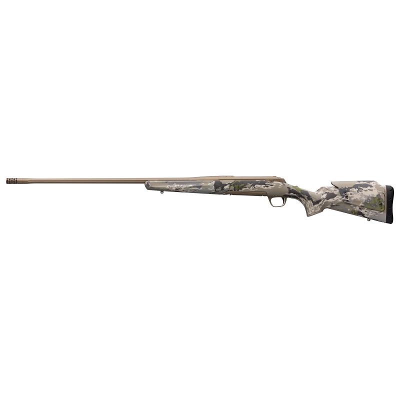 X-Bolt Speed Long Range, Hunting Rifle, Bolt Action, 6.5 Creedmoor, 26" Barrel, Fluted Barrel - Threaded 5/8x24, Smoked Bronze, OVIX Camo Stock, 4 Rounds, Right Hand 035557282