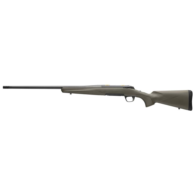 X-Bolt Hunter, Bolt Action Rifle, 308 Winchester, 22" Sport Contour Barrel, Threaded M13x.75, MuzzleBrake, Blued Finish, Black, Olive Drab Green Composite Stock, 4 Rounds, 1 Magazine 035597218