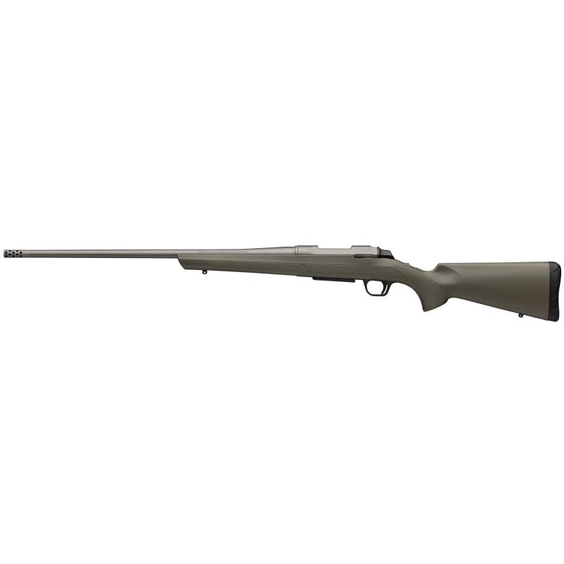 AB3 Composite, Bolt Action Rifle, 30-06 Springfield, 22" Sporter Contour Barrel, 1:10 Twist, Threaded M13X.75, Muzzle Brake, Cerakote Finish, Tungsten, Weather Resistant Composite Olive Drab Green Stock, 4 Rounds, 1 Magazine 035842226