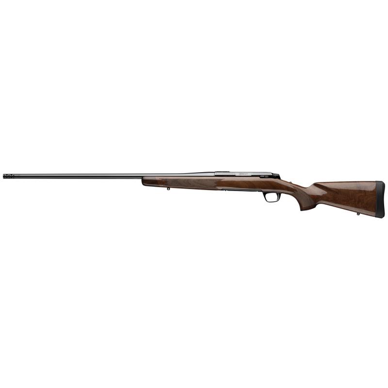 X-Bolt 2, Medallion, Bolt Action Rifle, 7MM PRC, 26" Sporter Contour Barrel, 1:8 Twist, Threaded M13X.75, Muzzle Brake, Gloss Finish, Black, Grade III Gloss Finished Walnut Stock, 3 Rounds, 1 Magazine 036005298
