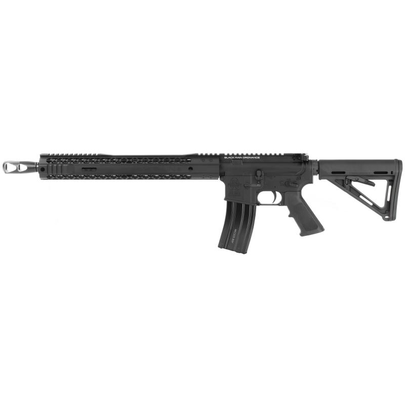 SPEC15, Semi-automatic Rifle, 458 Socom, 16" M4 4150 Chromoly Barrel, Black Finish, A2 Grip, Ehanced GI Stock, 10Rd, 12" MLOK Handguard, A2 Flash Hider, 1 Magazine BRO-SPEC15-458S