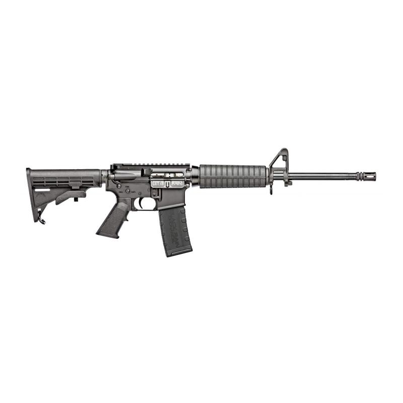 A2, Semi-automatic Rifle, AR, 223 Remington/556NATO, 16" Chrom-Moly Barrel, Anodized Finish, Black, A2 Grip, M4 Collapsible Stock, 20 Rounds, 1 Magazine BRO-SPEC15-A2