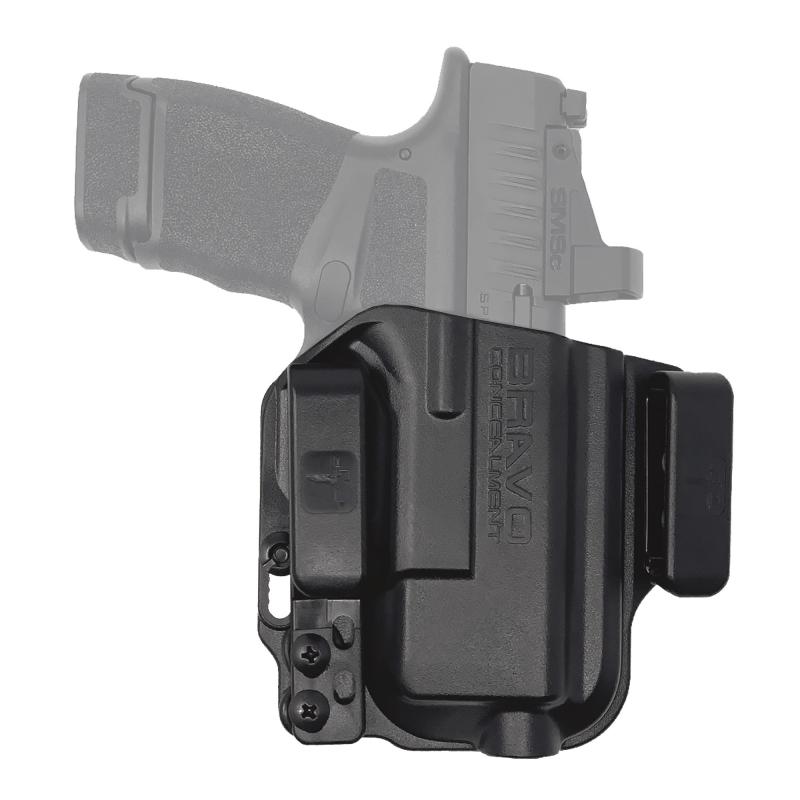 Torsion, IWB Concealment Holster, Waistband Clips, Fits Springfield Hellcat, Right Hand, Black, Polymer, Does not fit Hellcat RDP BC20-1026