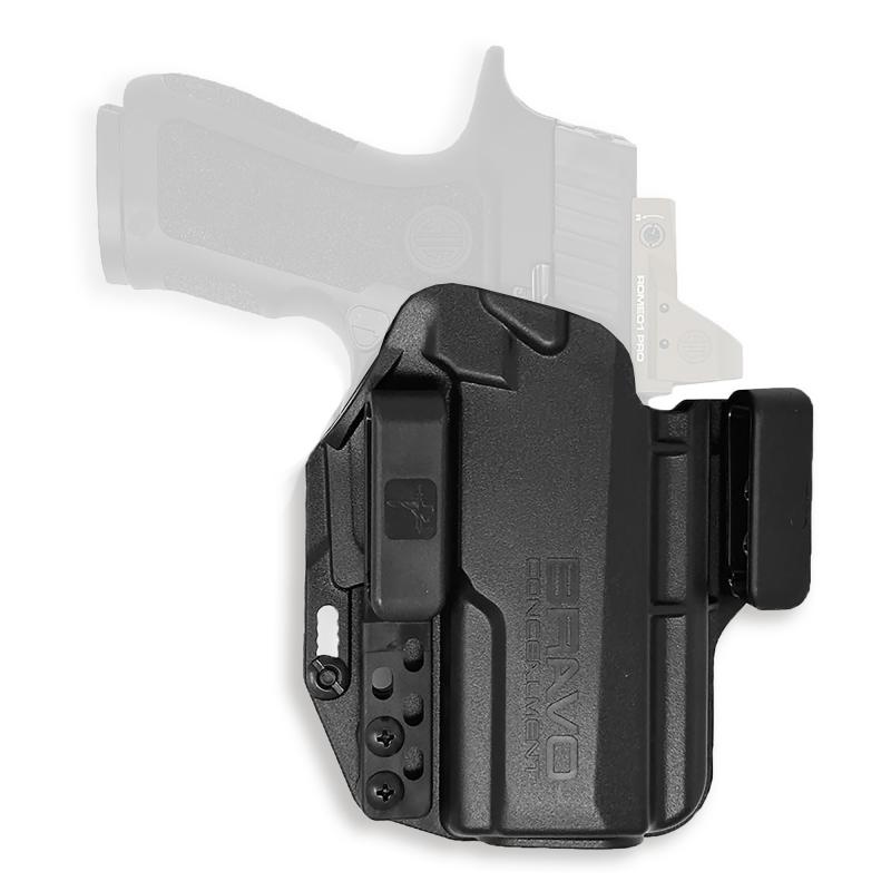 Torsion, Inside Waistband Concealment Holster, Waistband Clips, Fits Sig P320 9/40, X-Compact/Carry, Matte Finish, Black, Polymer Construction, Right Hand BC20-1032