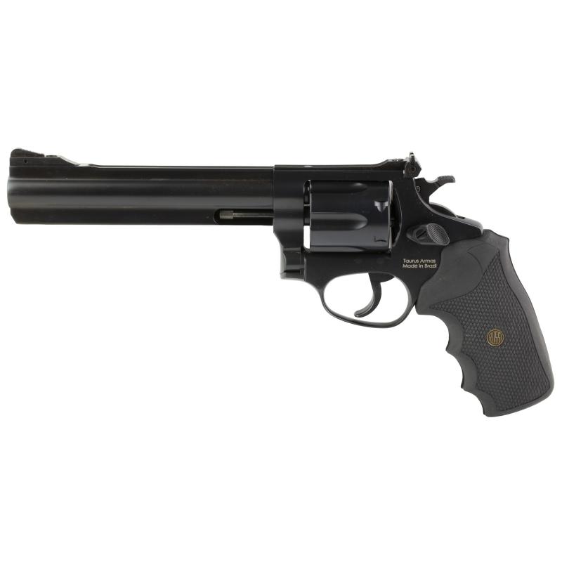 RM66, Double Action/Single Action, Steel Framed Revolver, 357 Magnum, 6" Barrel, Blued Finish, Black, Rubber Grips, Fixed Sights, 6 Rounds 2-RM661