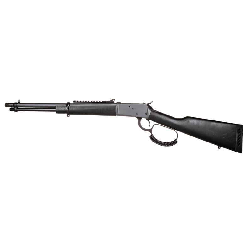 R92, Lever Action Rifle, 357 Magnum, 16.5" Round Threaded Barrel, Matte Finish, Sniper Gray, Coated Wood Furniture, Adjustable Sights, Picatinny Optics Rail, 8 Rounds, Right Hand 9235716G3-TB