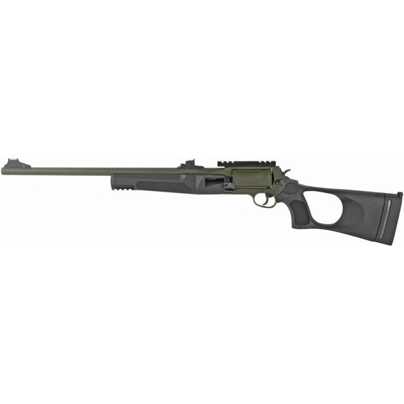 Circuit Judge, Double Action, 410 Gauge 3", 45 Long Colt, 18.5" Barrel, Green, Synthetic Stock, Adjustable Sights, 5Rd SCJT4510B